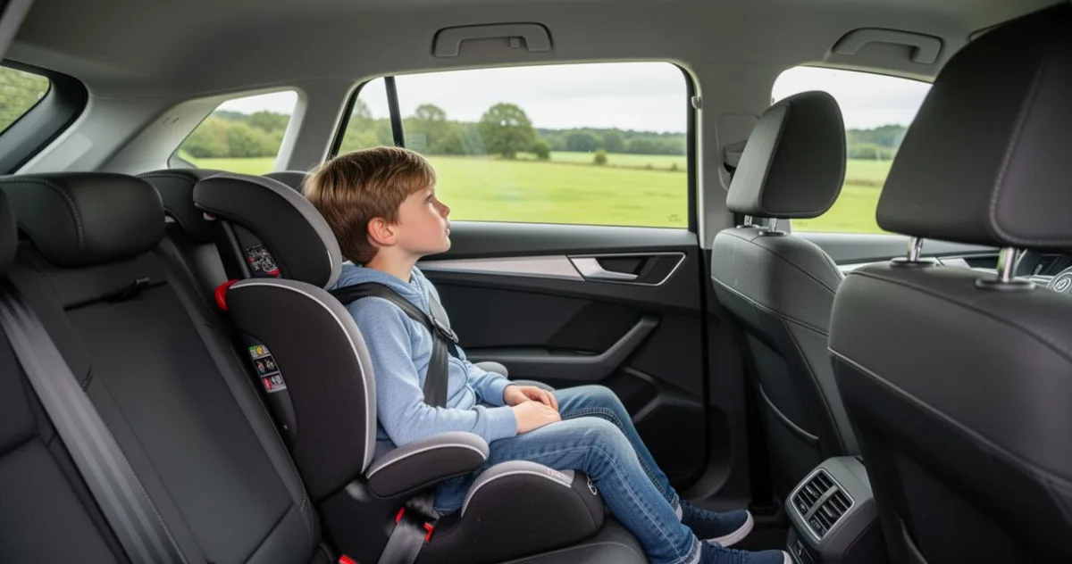 Guide complet : comment assurer la sécurité de votre enfant dans un siège auto sans dossier