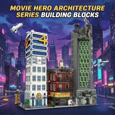 Blocs de construction modulaires pour adultes