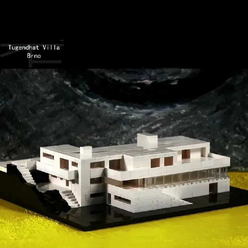 Blocs de construction villa, briques ABS