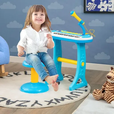 Clavier de musique enfant bleu 31 touches – image 3
