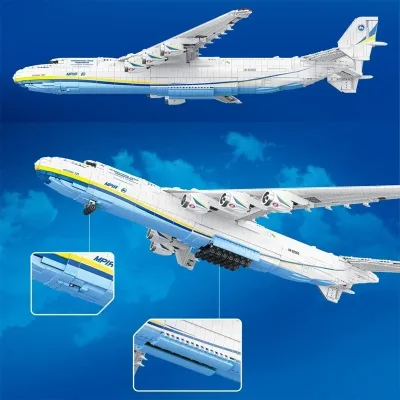 Maquette d'avion de transport en blocs, 5350 pièces – image 3