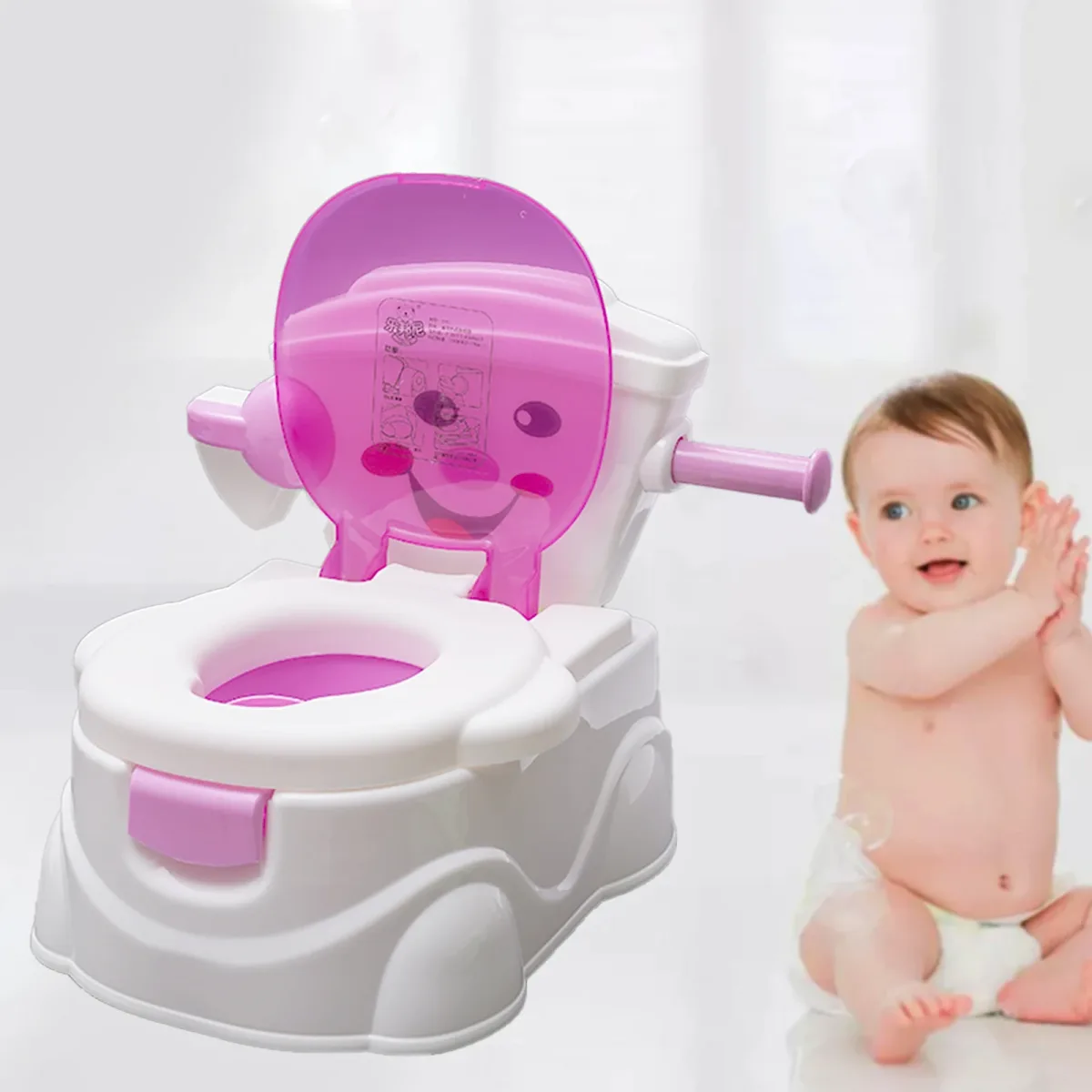 Pot bébé 2-en-1 avec siège réducteur amovible