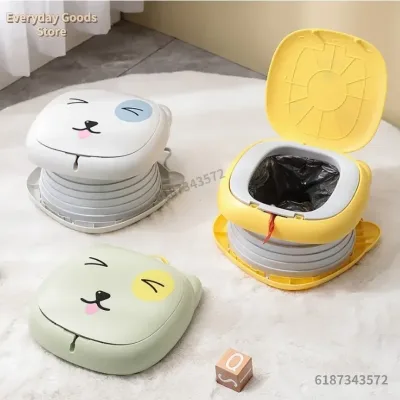 Pot de toilette pliable de voyage en plastique – image 2