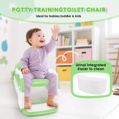 Réducteur de toilettes enfant avec marches 3 en 1