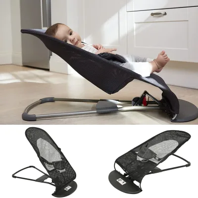 Transat bébé pliable avec barre de jeu
