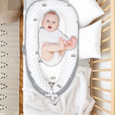 Transat bébé portable en coton, 80 × 50 cm – image 3